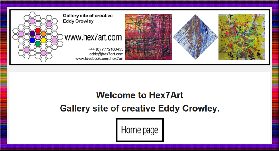 Hex7Art.com , Eddy Crowley, gallery, edward crowley, gallery, irish art, ulster art, abstract art